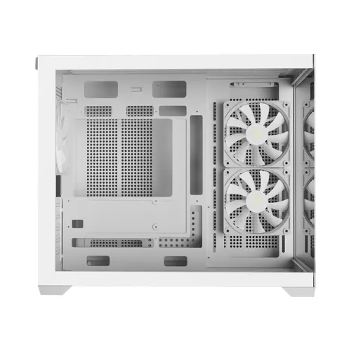 CASE GAMDIAS AURA GC10M V2 ARGB WHITE – MICRO TOWER | 3 FAN ARGB | GPU 400MM